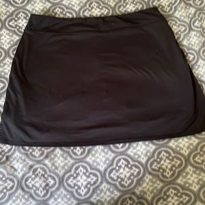 Black Tranquility Skort